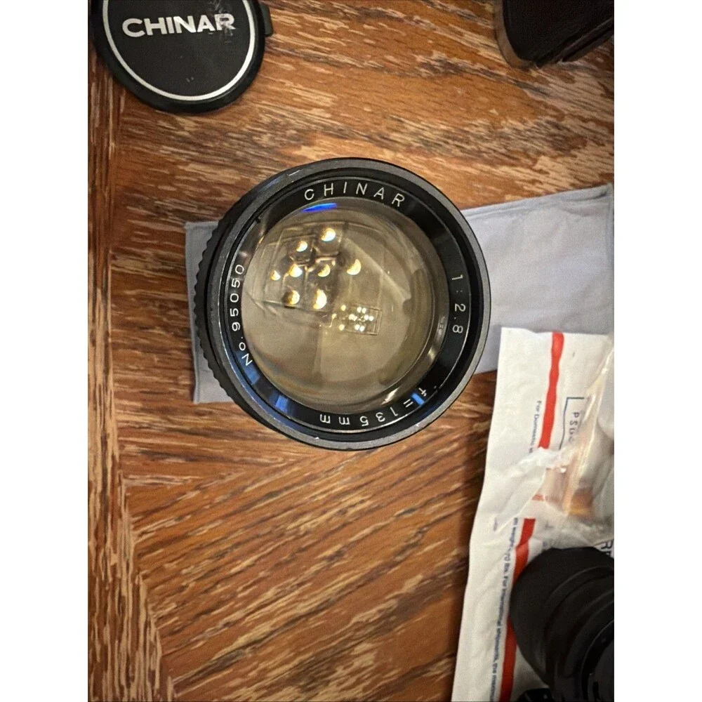 CANON AE-1 Program 35MM w 4 Lenses Flash + Lens Care Kit !! Free Shipping !